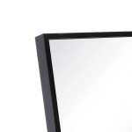 Espejo de Pie Rectangular de Metal 734 Negro