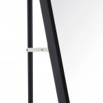 Espejo de Pie Rectangular de Metal 734 Negro