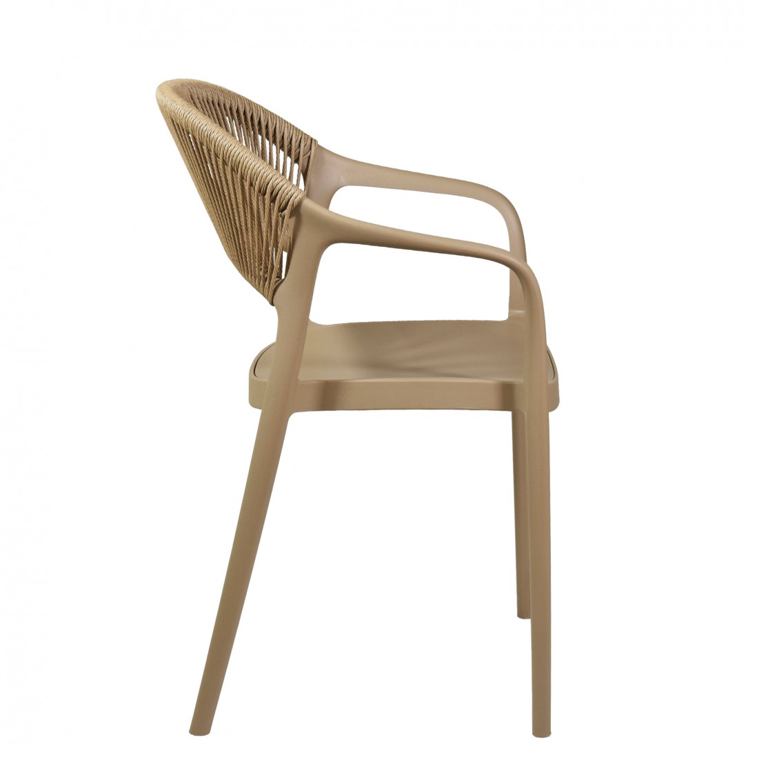 Indoor and Outdoor Chair Avelan Beige