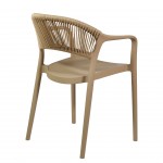 Indoor and Outdoor Chair Avelan Beige