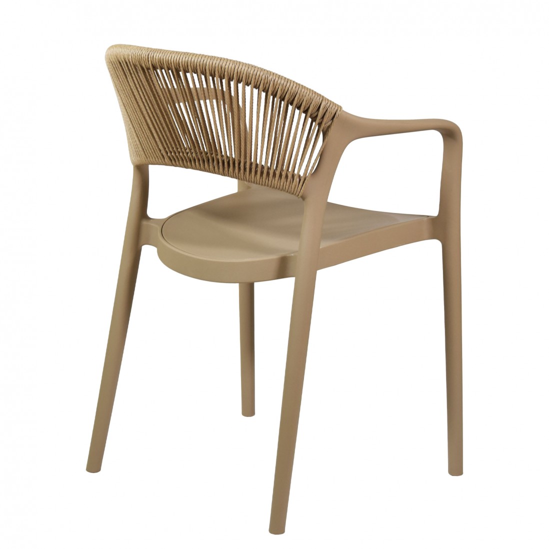 Indoor and Outdoor Chair Avelan Beige