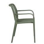 Silla para Interior y Exterior Bandol Verde