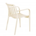 Indoor and Outdoor Chair Bandol Cream
