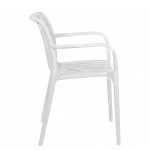 Indoor and Outdoor Chair Bandol White