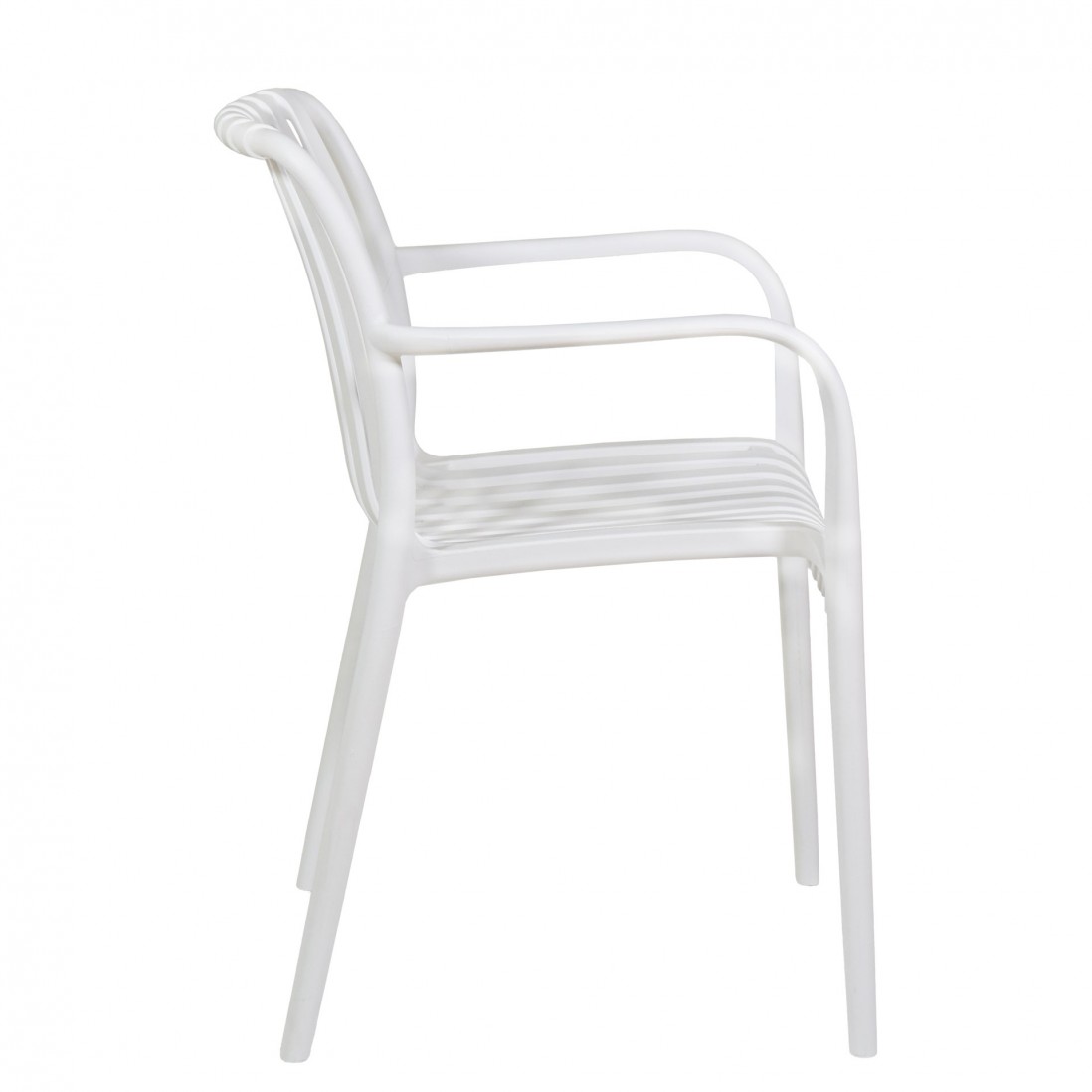 Indoor and Outdoor Chair Bandol White