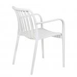 Indoor and Outdoor Chair Bandol White