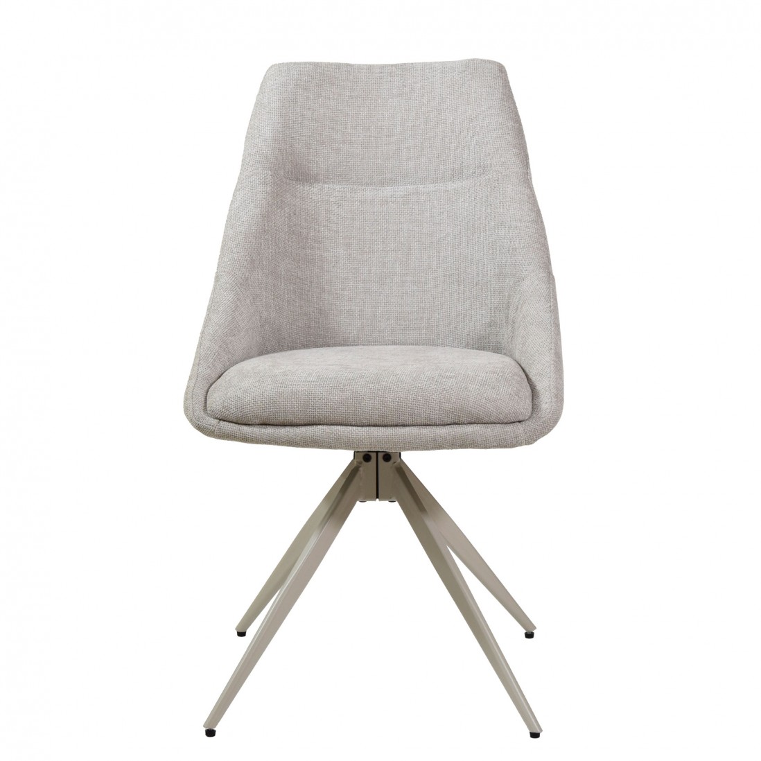 Silla de Comedor Giratria Caen Gris/Crema - Pack 4