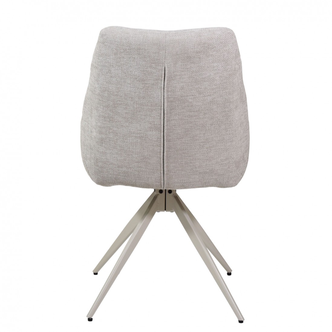 Silla de Comedor Giratria Caen Gris/Crema - Pack 4