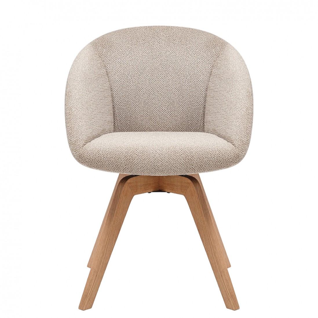 Silla de Comedor Giratria Allos Beige
