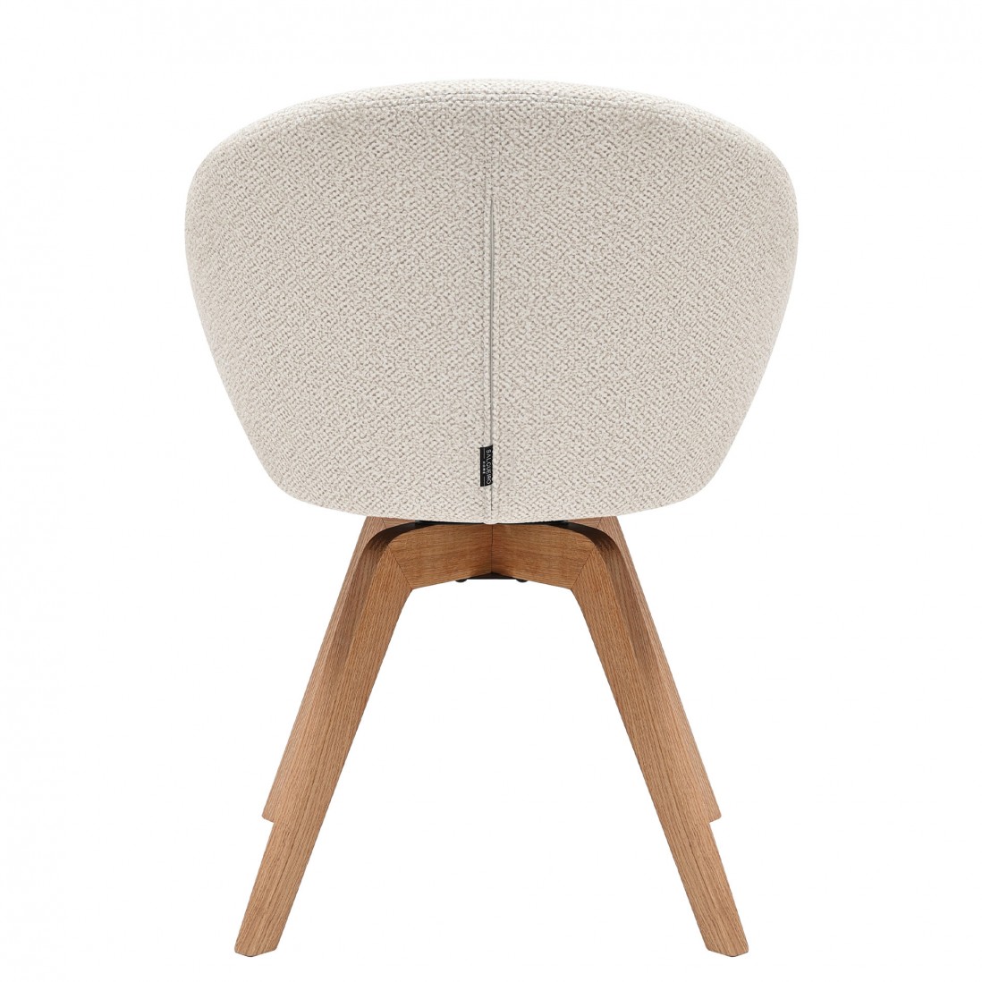 Swivel Dining Chair Cream