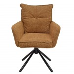 Silla de Comedor Giratria Antibes Naranja
