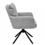 Silla de Comedor Giratria Antibes Gris