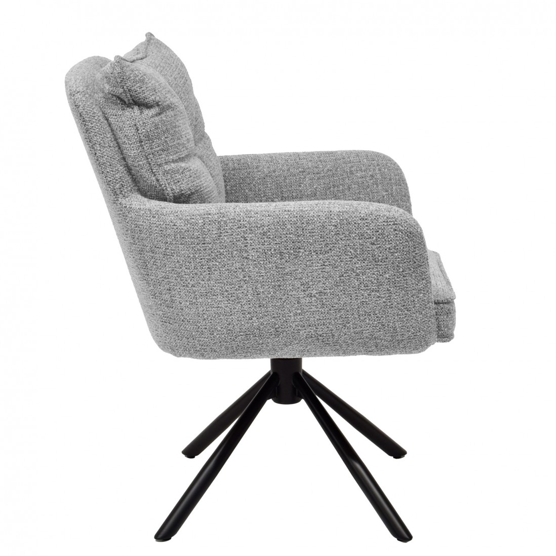 Silla de Comedor Giratria Antibes Gris