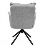 Silla de Comedor Giratria Antibes Gris