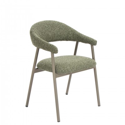 Euron Green Fabric Dining Chair
