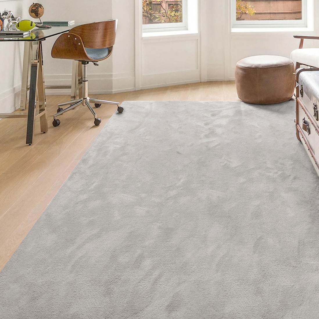 Custom Rug Aprilia 092 Light Gray
