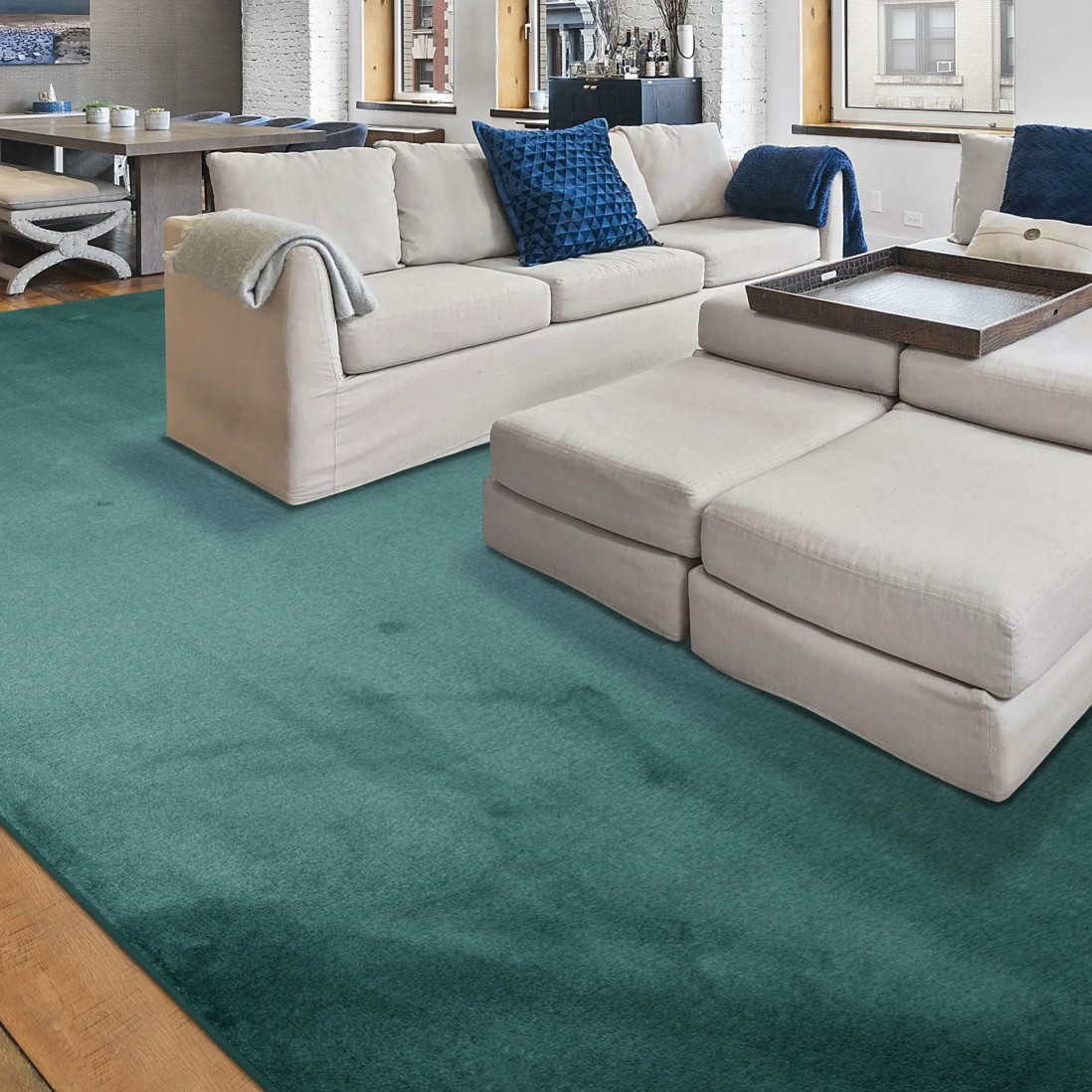 Custom Rug Napoli 028 Blue