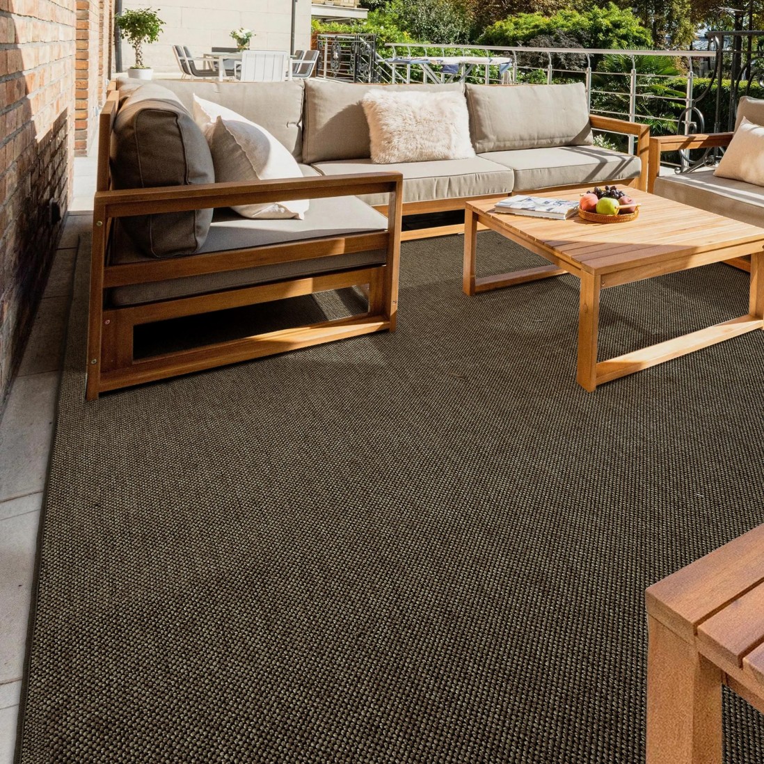 In & Out Custom Rug Natural Bahia 4265 Brown