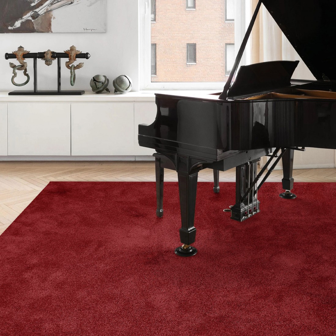 Custom Rug Loreto 010 Red
