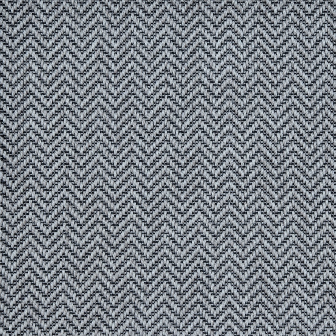In & Out Custom Rug Natural Chevron 022 Gray