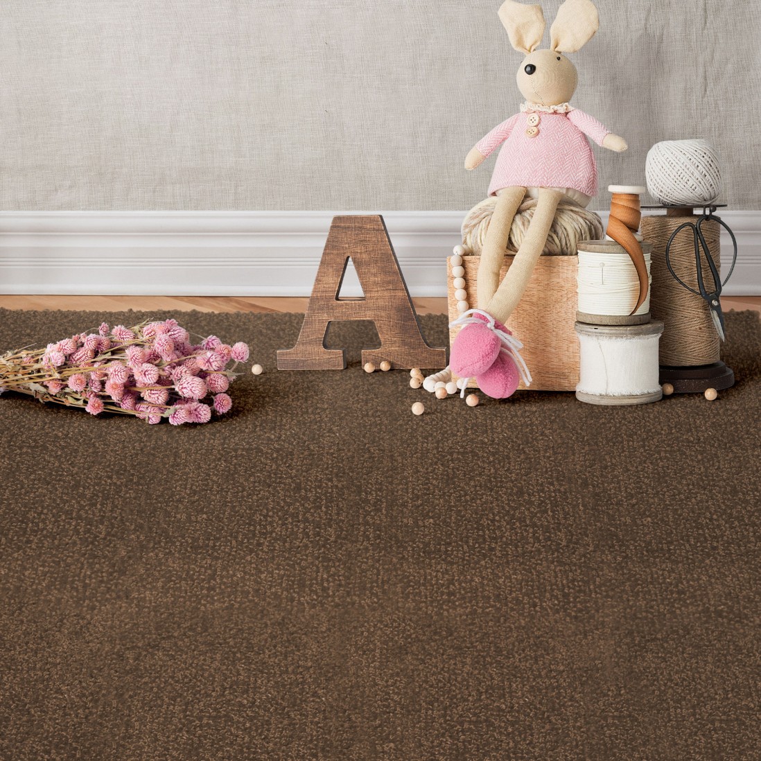 Custom Rug Pisa 143 Brown