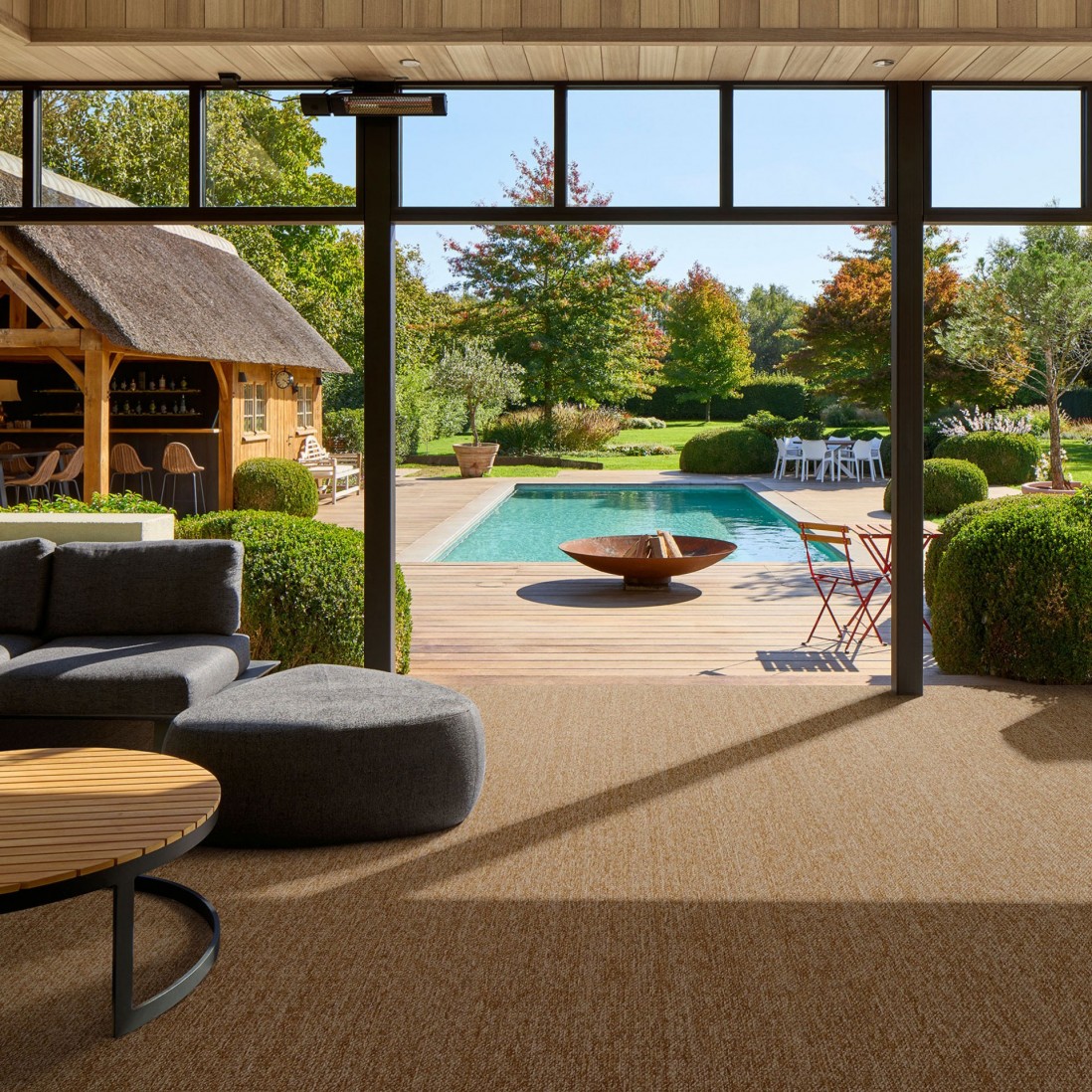 In & Out Custom Rug Ostia 035 Yellow