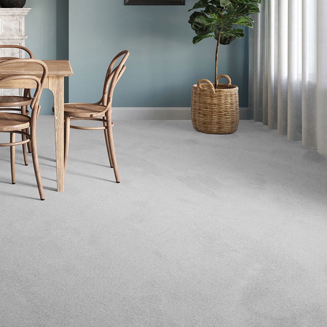 Custom Rug Lecce 009 Silver Gray