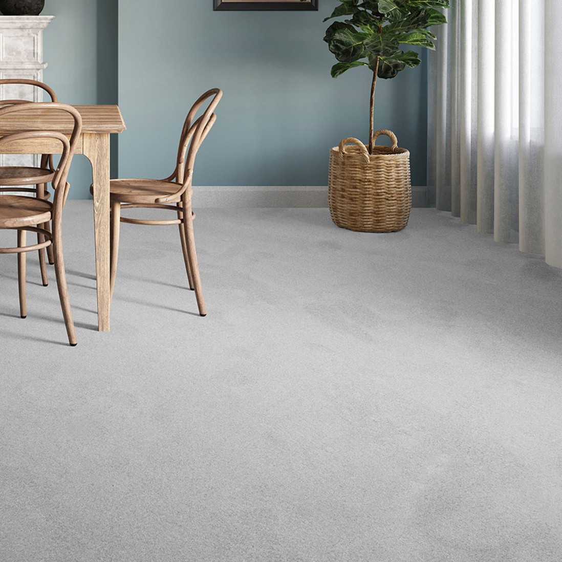 Custom Rug Lecce 090 Light Gray