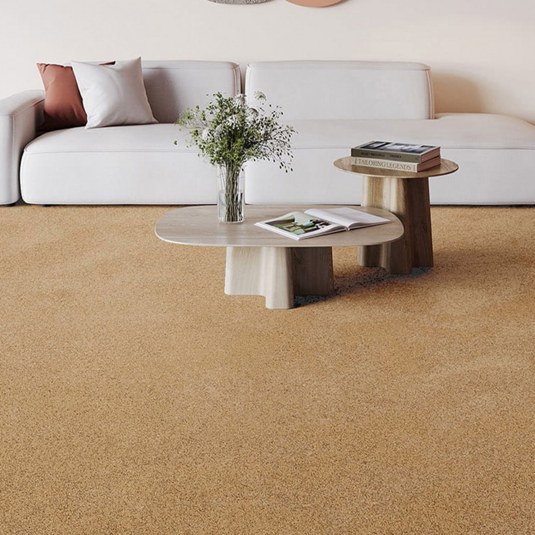 Recycled Custom Rug Amaroni 035 Orange