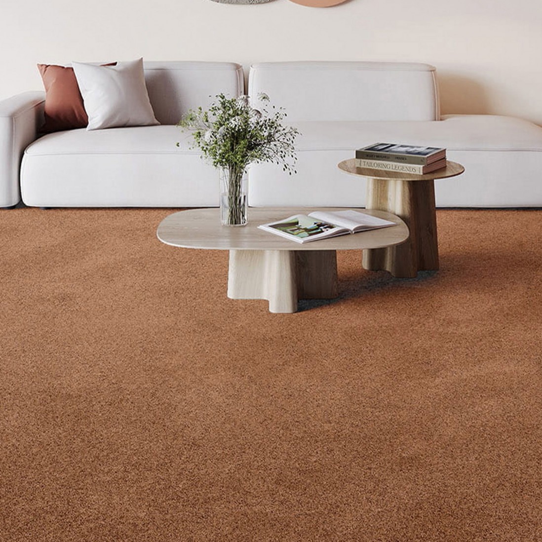 Recycled Custom Rug Amaroni 084 Salmon