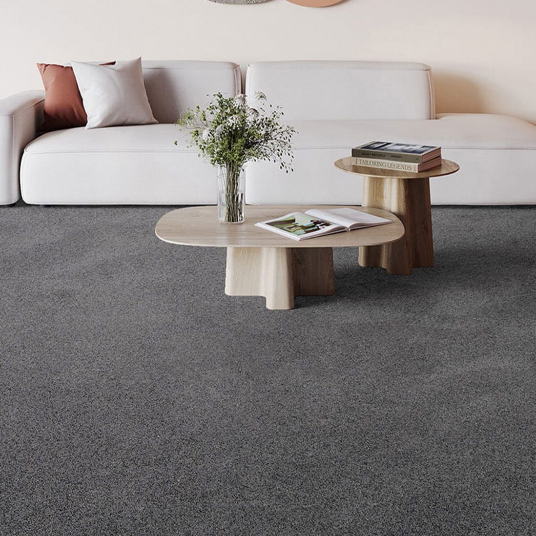 Recycled Custom Rug Amaroni 096 Dark Gray