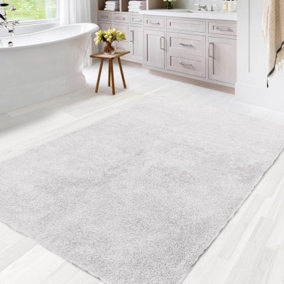 Washable Custom Rug Santillana 001 White