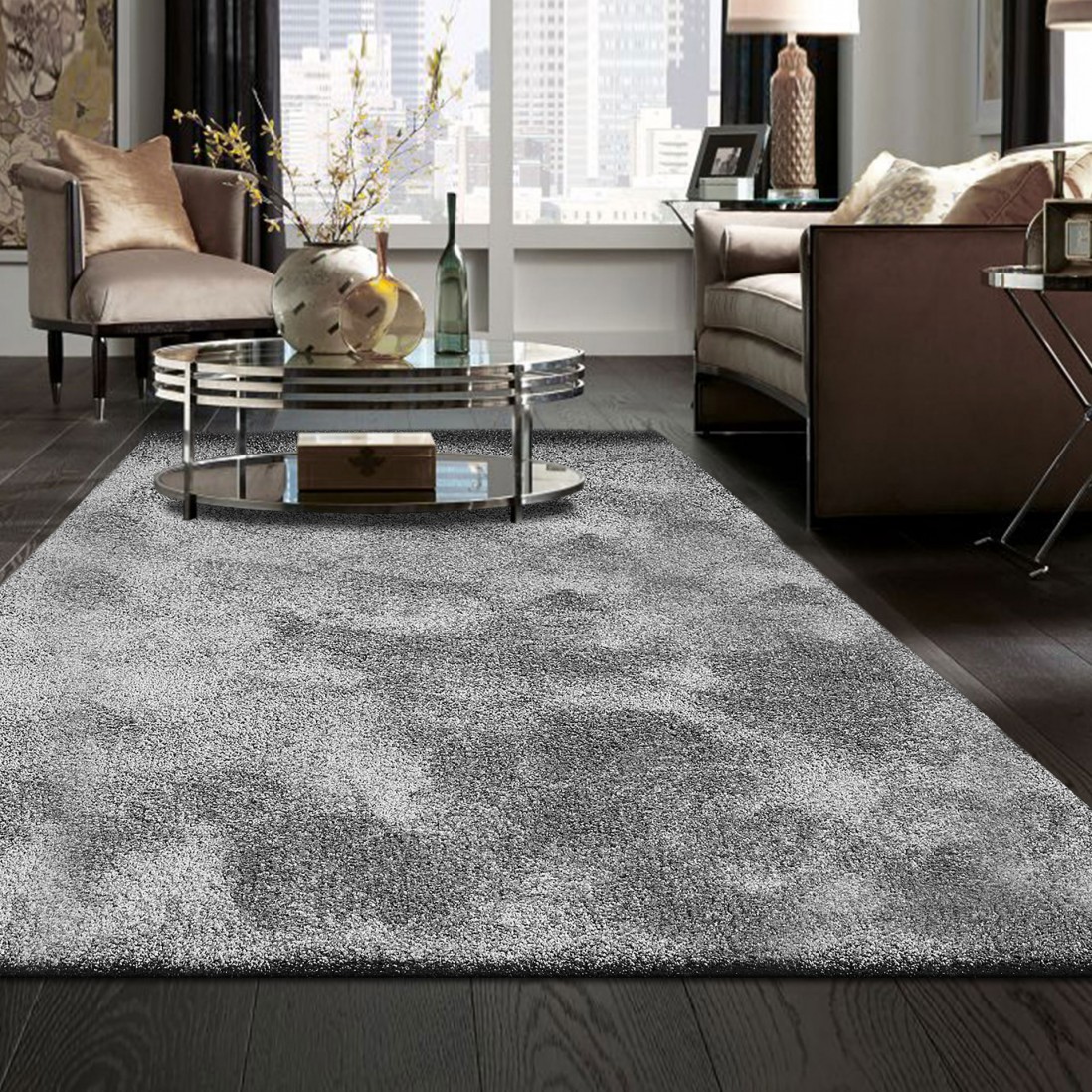 Custom Rug Milano 095 Gray