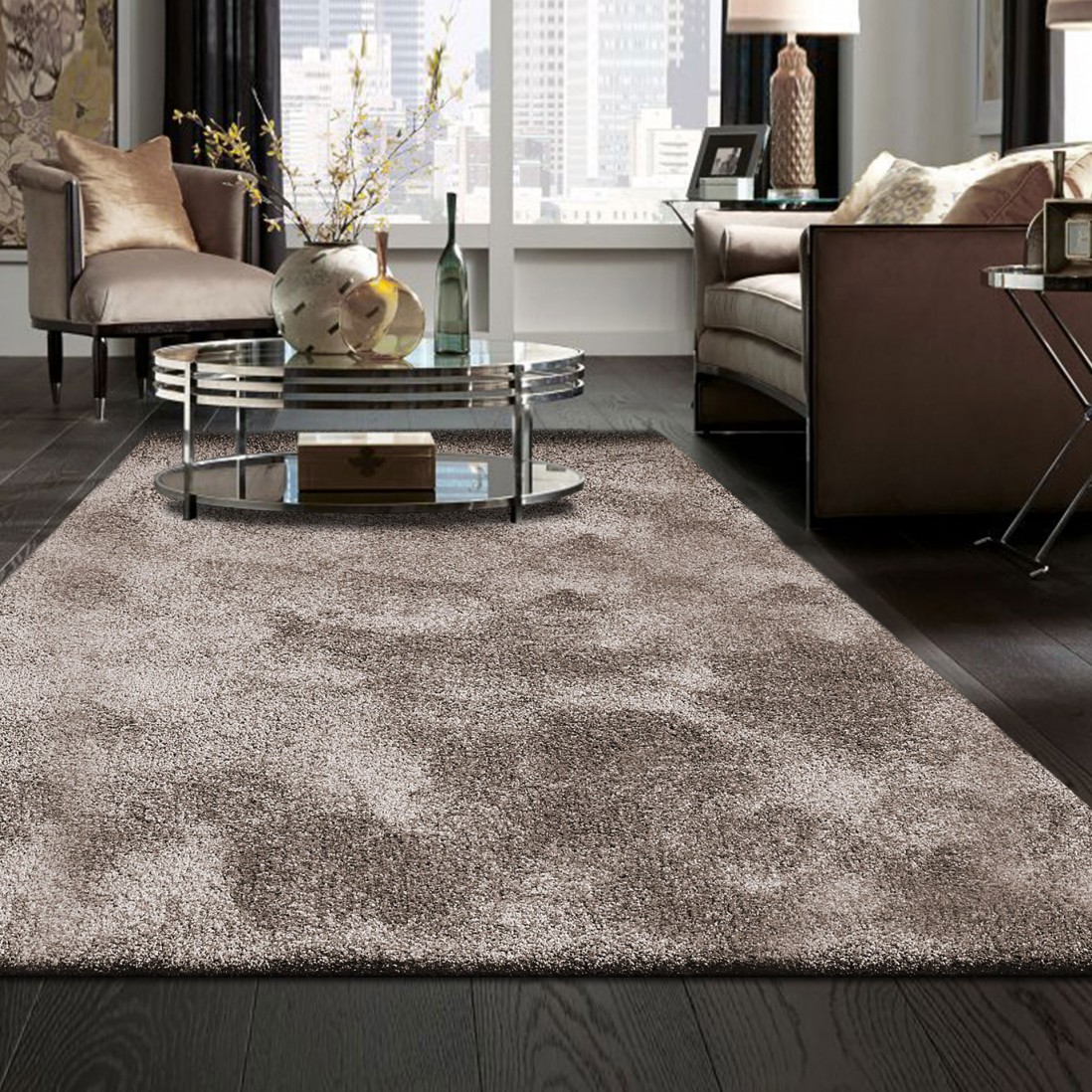 Custom Rug Milano 049 Light Brown