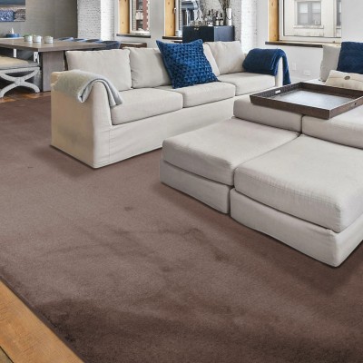 Custom Rug Napoli 044 Dark Brown