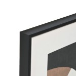 Cuadro Decorativo Abstracto 644A Marrn
