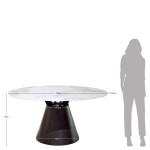 Mesa de Comedor Redonda 150 cm Antilia