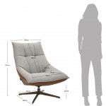 Silln con Sistema Giratorio Serres Beige