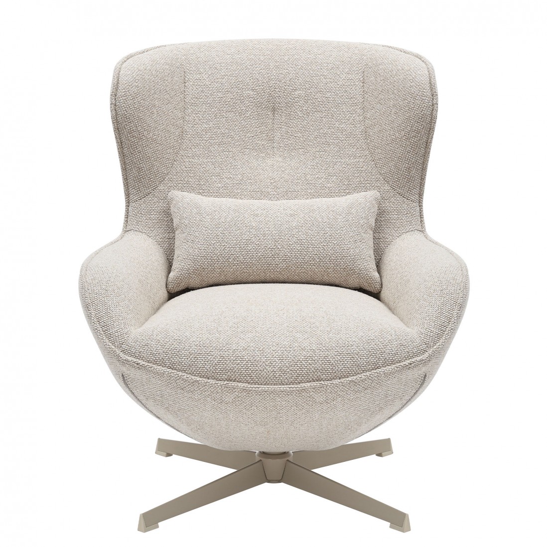 Silln con Sistema Giratorio y Reposapis Ancelle Beige
