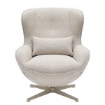 Silln con Sistema Giratorio y Reposapis Ancelle Beige