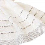 100% Cotton Ravi 3 Towels Bath Set White