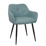 Fabric Dining Chair Narbona Blue
