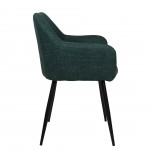 Silla de Comedor de Tejido Narbona Verde