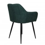 Silla de Comedor de Tejido Narbona Verde