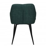 Silla de Comedor de Tejido Narbona Verde