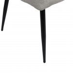 Silla de Comedor de Tejido Narbona Gris Pardo