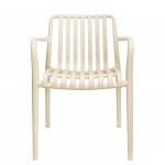 Silla para Interior y Exterior Bandol Crema