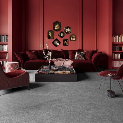 Custom Rug Limonta 097 Dark Gray
