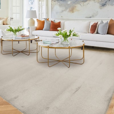 Custom Rug Maratea 031 Ivory White