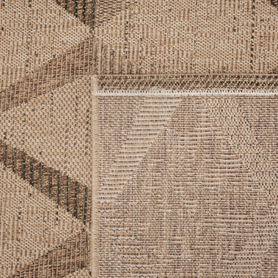 Alfombra Interior/Exterior Tottori 7282/005 Verde